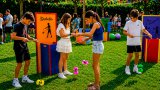 Juegos en la plaza