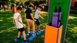 Juegos en la plaza