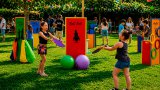 Juegos en la plaza